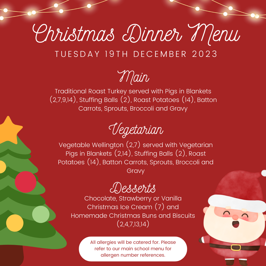 Christmas Dinner Day - Bellfield Primary School
